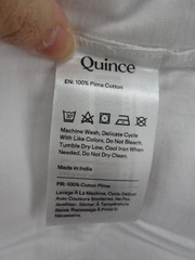 Quince Shirt Men Large White Pullover Casual Crewneck Minimalist Pima Cotton