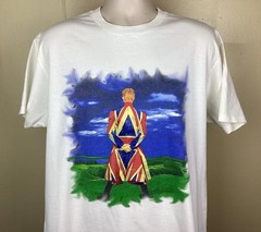 Vtg 1997 David Bowie Earthling Concert T-Shirt White XL 90s Classic Rock Band