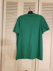 Tee-Luv Mens Green Lucky Charms ‘Feeling Lucky’ Leprechaun Rainbow T-Shirt Large