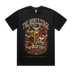 Football Icon Illustration Art T-Shirt Professional Soccer Sport Celebration Top