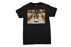 Fifth Sun Mens Star Wars Chewbacca, Han Solo SWAG Black Shirt New S