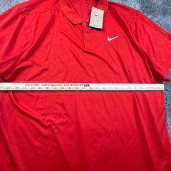 Nike Golf Polo XXL Mens Red Dri-Fit 2025 Ernie’s Open Ray Derby NWT