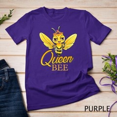 Queen Bee Crown Honey Bee Hive Gift T-Shirt Unisex T-shirt