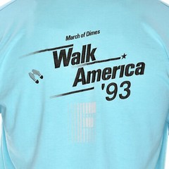 VTG March of Dimes 1993 Walk America Bonding Together Charity Event Tee Shirt XL
