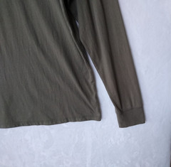 Dockers Mens Long Sleeve T Shirt M Olive Green Crew Neck Tee Shirts Cotton Knit