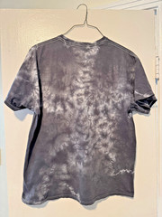 Keith Haring Foundation Holding Heart T-Shirt Large Black Tie Dye Pre-Owned