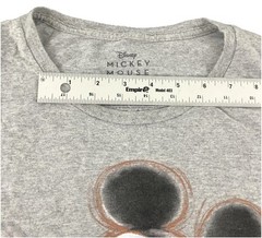 Disney Mickey Mouse Shirt Mens XL Gray Disney 100 Graphic Tee Anniversary