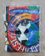 ** NOS Vintage Coca Cola 1994 World Cup Soccerfest STAFF T-Shirt LARGE 1990s **