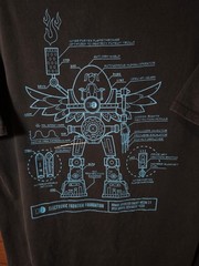 Electronic Frontier Foundation DEF CON 24 Liberty Mecha 2.0 T-Shirt Size Large