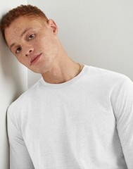 Hanes Long-Sleeve T-Shirt Men’s Originals Tri-Blend Lightweight Crewneck Jersey