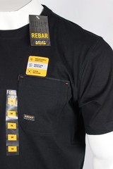 Ariat Men’s Rebar Workman Born For This T Shirt Short Sleeve Black USA 10043633