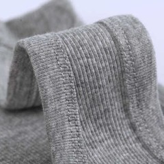 3 Packs Mens 100% Cotton Tank Top A-Shirt Wife Beater Undershirt Ribbed Gray
