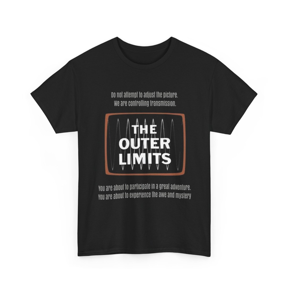 Retro Show Outer Limits T-Shirt, Vintage Sci-Fi Tee, Unisex Graphic Top, Retro