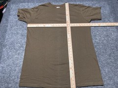 New Brown Military undershirt XL Shirt 8420-01-112-1477 unicor Combed Cotton