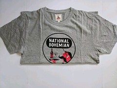 National Bohemian – Mens Brass Tacks T-Shirt Size Large