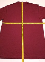 Dickies T-Shirt M Red Burgundy Classic Horseshoe Graphic Logo Cotton Tee Mens