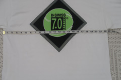 Vintage K-Swiss 7.0 System Tennis Graphic Tee XL USA All Sport Tag