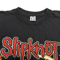 Vintage Slipknot Shirt Large Y2K Long Sleeve Tour Concert Nu Metal Rock Band Tee