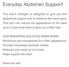 Ardyss Abdomen Men’s T Shirt S-XXL, White Or Black Color, Fast Shipping !