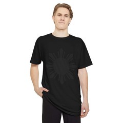 Filipino Sun Longline Drop Tail Tee Pinoy shirt Streetwear Urban Long Body S-2XL