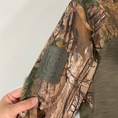 5.11 Tactical Men Realtree Camouflage Rapid Response Quarter-Zip Shirt Size S