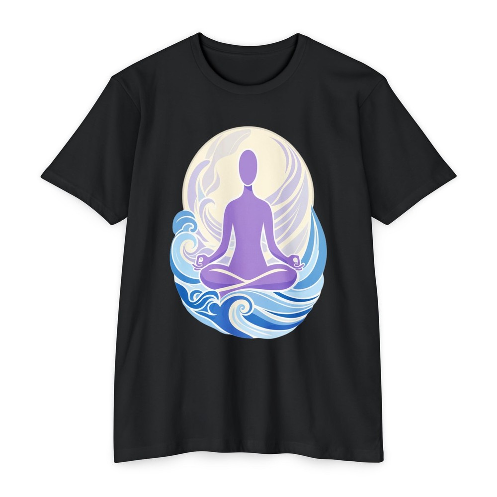 T-Shirt Zen Flow Logo Modern Feel Unisex Made in USA