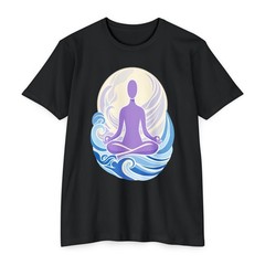 T-Shirt Zen Flow Logo Modern Feel Unisex Made in USA