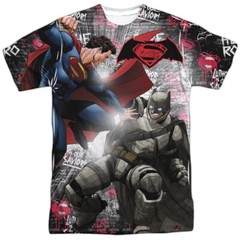 Batman v Superman “Showdown” Dye Sublimation T-Shirt