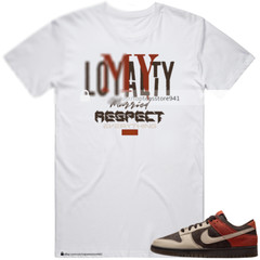 Shirt To Match Dunk Low Red Panda