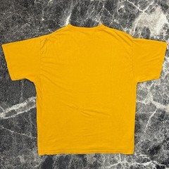 Vintage Nike Shirt Mens Large 90s Yellow USA Made Essential Green Swoosh Check