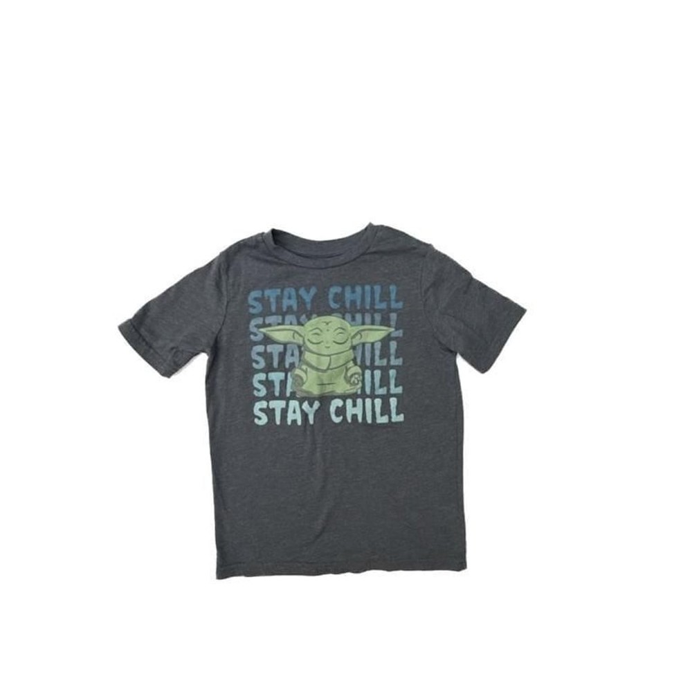 Star Wars The Mandalorian Grogu ‘Stay Chill’ Graphic T-Shirt
