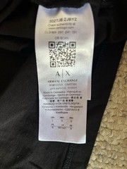 Armani Exchange Crewneck T Shirt Multi Color Foil Logo Size Large