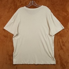 MARINE LAYER Shirt Mens Large Tan Pullover Slub Pocket Tee Hemp Blend