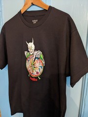 Deathwish Skateboards Skeleton T-shirt Large Streetwear EUC