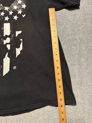 Misfits Band T-Shirt Men’s 2XL Black Fiend Skull American Flag Short Sleeve Tee