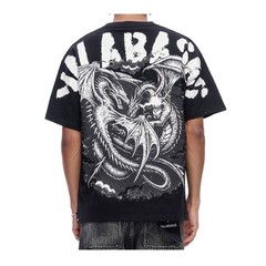 Valabasas Crew Neck T-Shirt Nightforge Mens Black VLBS-VT1-1097
