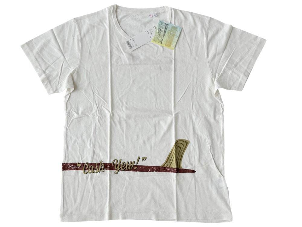 Wellen surf x UNIQLO NWT T-Shirt Size L White Japan