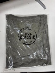 3 Pack True Classic Mens T-Shirts – Short Sleeve Crew Neck Plain, Carbon, M