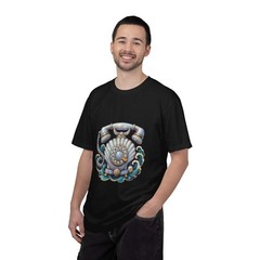 Opal Coastal Rotary Phone Scallop T-Shirt Graphic
