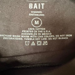 Bait x Marvel Thanos T-Shirt Black Size M