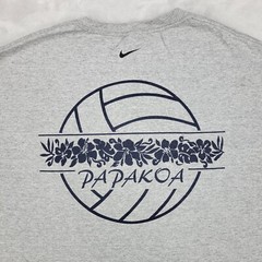 Vintage Nike Shirt Mens XL Papakoa Volleyball Team School Center Swoosh Adult
