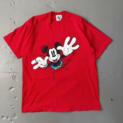Vintage 1980’s Single Stitch Mickey Mouse Disney Graphic Tee Shirt – XL