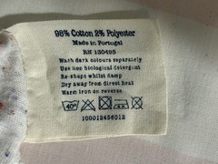 Jack Wills Men’s Large Slim Fit Pocket T-Shirt White Speckled Crew Neck Pocket