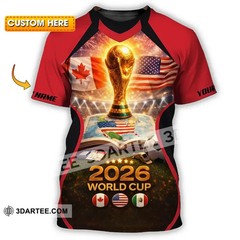 New Hot Unisex Shirt – Custom FIFA World Cup 2026 3D Shirt reprint VK13886