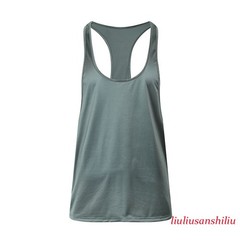 Men Tank Top Oil Shiny Glossy Satin Regular Length Solid Color Four Seasons