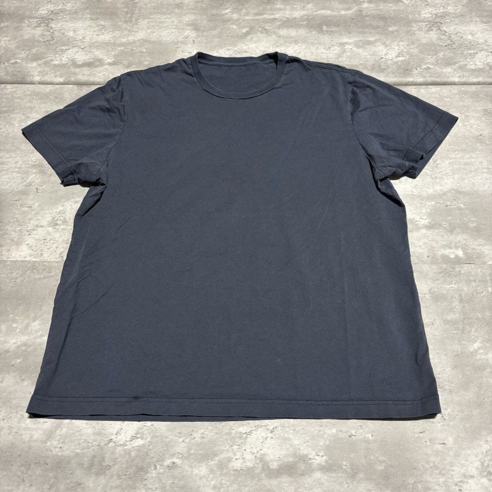 Goodthreads Shirt Men’s XL Blue Short Sleeve Cotton Blank Crew Neck *
