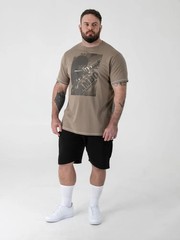 D555 Duke Big Mens Rambo Printed T-Shirt Licensed Product Stone 2XL-8XL (601916)