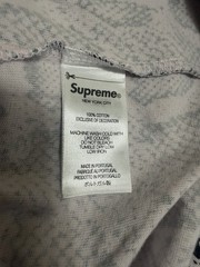 Supreme Snakeskin S/S Top White Grey Large SS24 Box Logo Tee Authentic