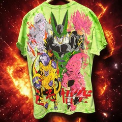 Dragon Ball Super – Final Forms and Villains F-Goku T-Shirt – XL – Neon Green
