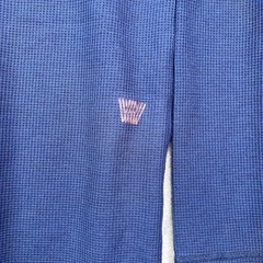Mack Weldon Waffle Knit Henley Mens Medium Wool Blend Long Sleeve Thermal 2 Pack